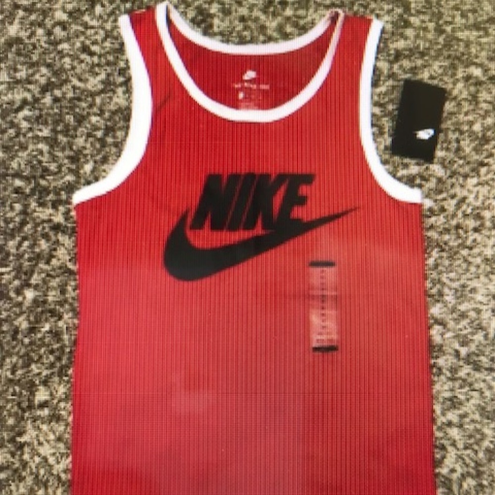 Nike Ace Logo Tank New Black XS